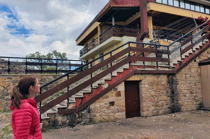 Izquierdo recuerda la desidia municipal con el hotel de Valonsadero