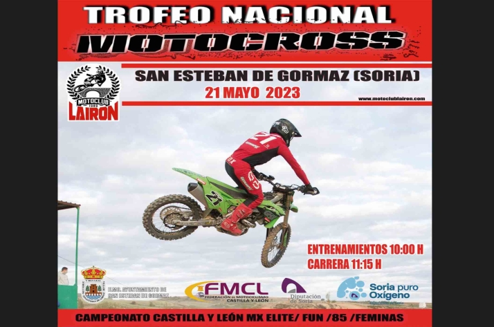 Motocross femenino para este domingo en San Esteban