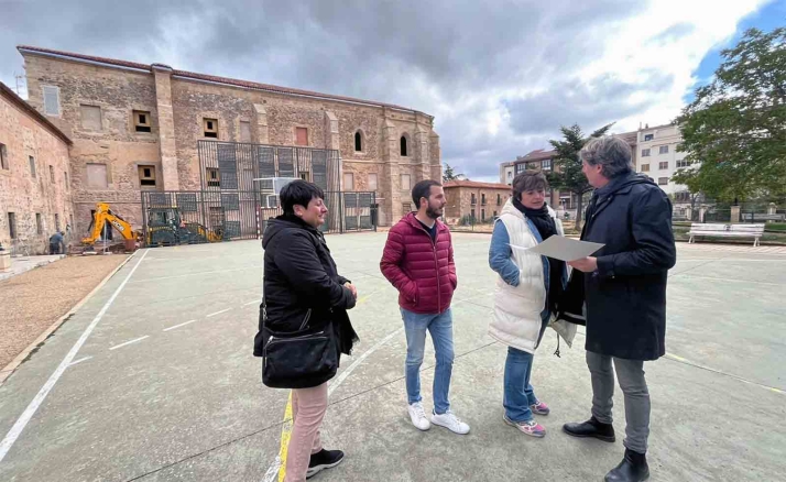 Mínguez presenta las actuaciones para el Calaverón con más espacios para la ciudadanía, un centro cultural y soluciones de movilidad