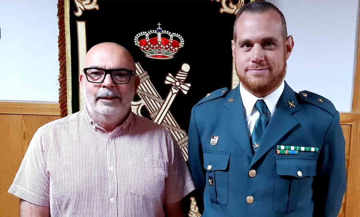 Isaías Galache, capitán jefe de la Unidad Orgánica de la Policía Judicial de Soria, destinado a la Comandancia de Salamanca
