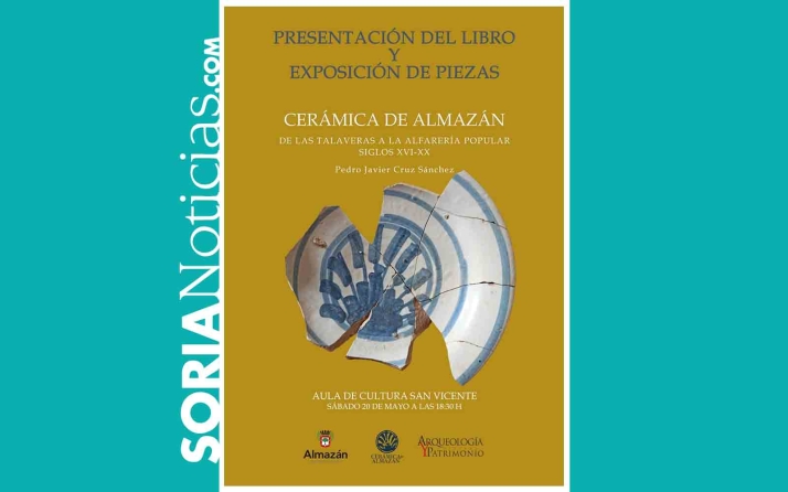 El sábado, expo de cerámicas locales y presentación de libro en Almazán
