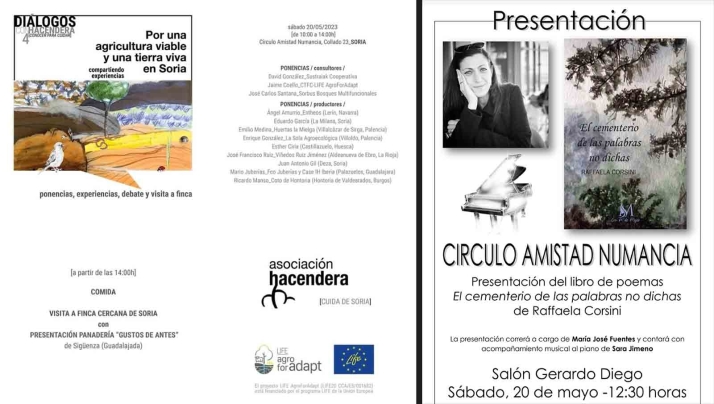 Agricultura verde y poesía este sábado en el Casino