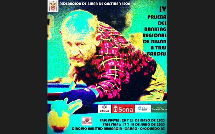 El Casino acogerá en junio la final del Regional de billar a tres bandas