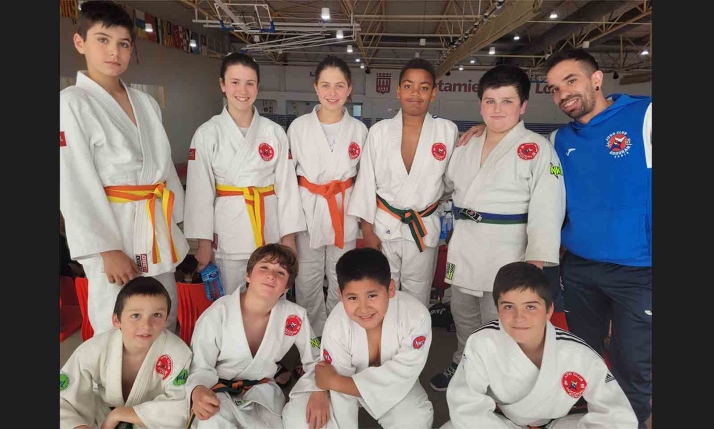 Seis medallas para el Kodokan Soria en el torneo de judo de Logroño