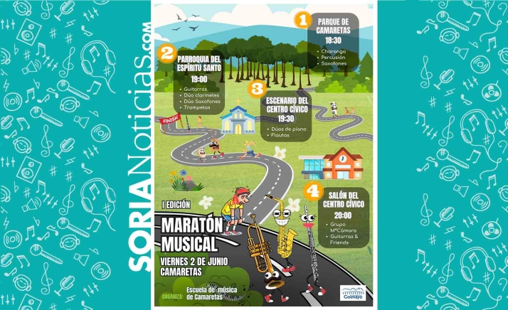 Este viernes, maratón de la Escuela de Música de Gomayo