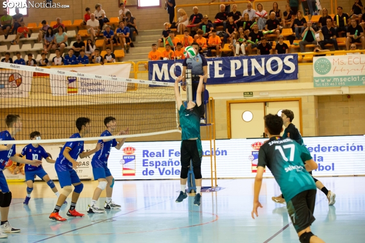 Soria volverá a ser capital nacional del voleibol con el Campeonato de España Junior: 24 equipos en liza, jugadores de Superliga y un sueño