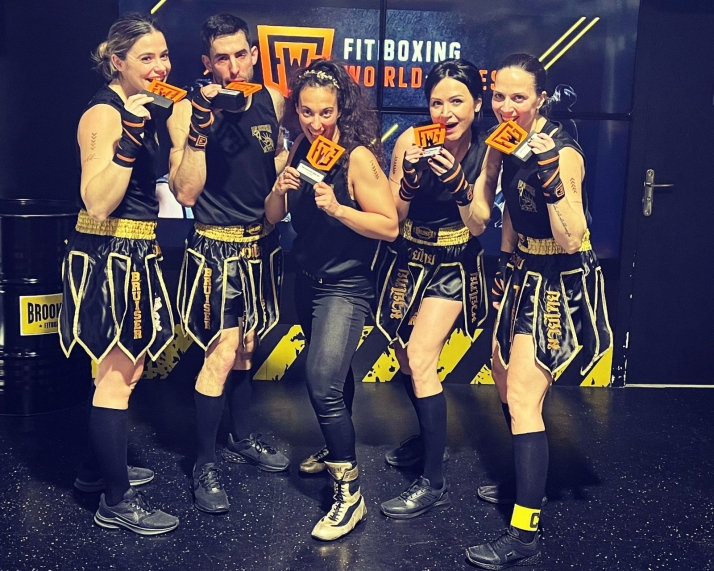 Una soriana, en el mundial de Fitboxing