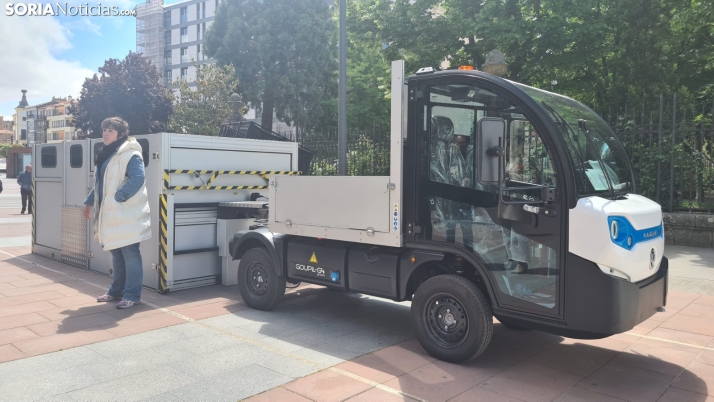 Fotos: Soria transforma su recogida de residuos con nuevos contenedores, ‘quita y pon’ y triciclos pioneros a nivel mundial