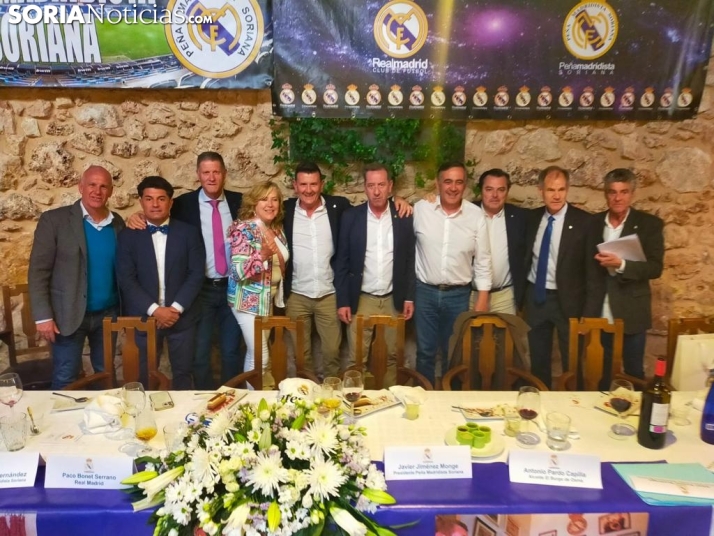 La Peña Madridista Soriana celebra su 44 cumpleaños con casi 400 invitados
