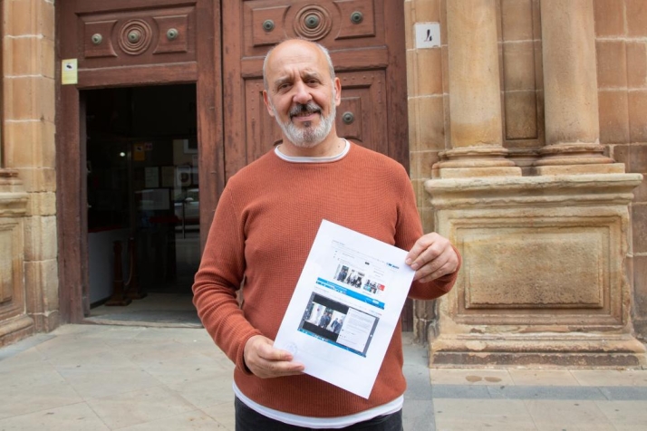 IU denuncia y la justicia le vuelve a dar la razón: El PSOE usa el Ayuntamiento de Soria para publicitarse