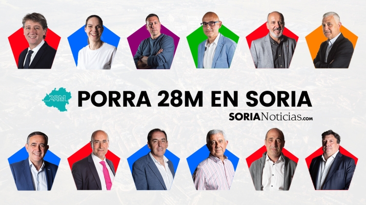 Macro porra electoral 28M en Soria: ¡Participa!