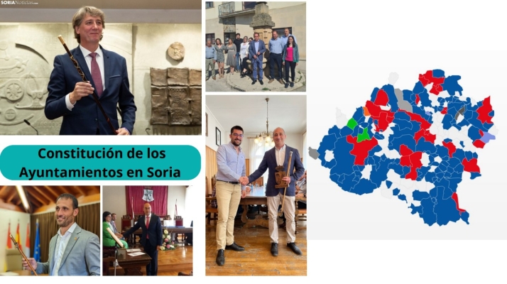 Fotos: Viajamos por la provincia para ver cómo se han constituido varios de sus Ayuntamientos