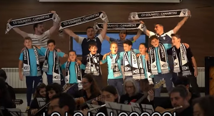 El Golmayo Camaretas estrena himno: Me pidieron que se pareciera al del Sevilla