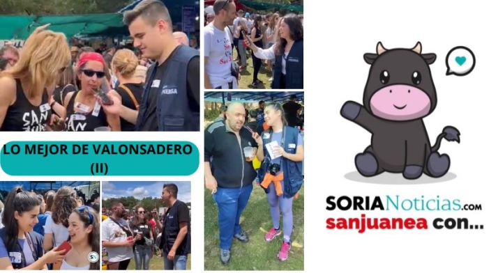 Pili y Laura, curtidas en estos festejos, ‘Pollito’ y Naira ‘La Famosa’ sanjuanean en Valonsadero