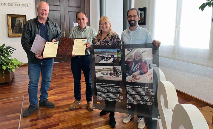 La Diputación aportará 15.000 € para el Mundial femenino de vuelo a vela