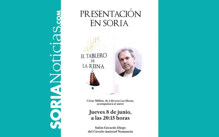 Este jueves, presentación del título El tablero de la reina en el Casino