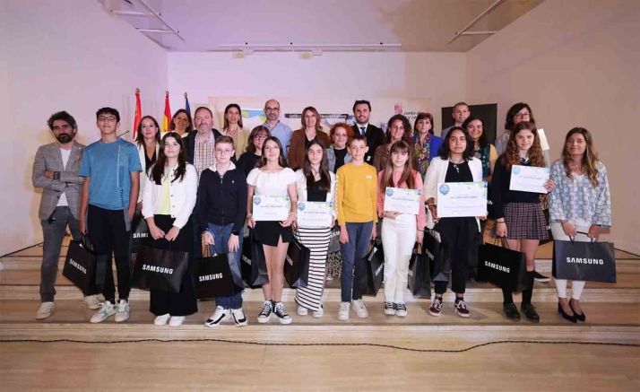La alumna adnamantina Inés Gallego, premio provincial del certamen Mi libro preferido