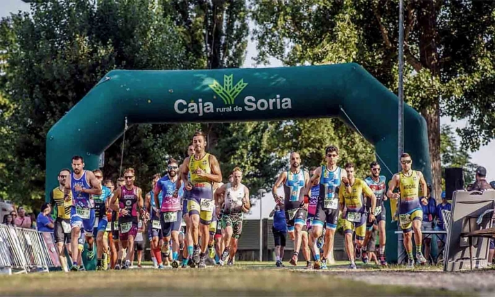 Almazán acogerá los nacionales de triatlón cros, duatlón cros y acuatlón el 15 y 16 de julio  