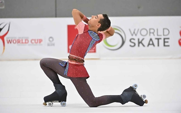 Héctor Díez, por la puerta grande hacia la Copa del Mundo de Patinaje Artístico