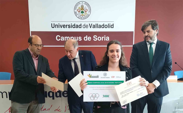 Tres alumnos sorianos participan en la Olimpiada Nacional de Economía
