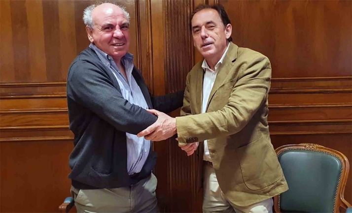 La Diputación y Deza suscriben el acuerdo para la financiación de la depuradora