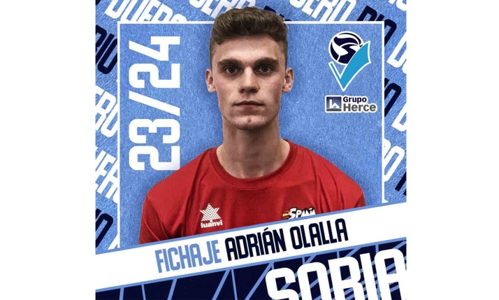 Olalla vuelve a las filas de Grupo Herce Soria de voleibol