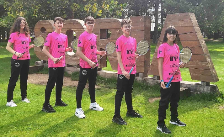 El Valonsadero Bádminton, pilar del combinado regional infantil 