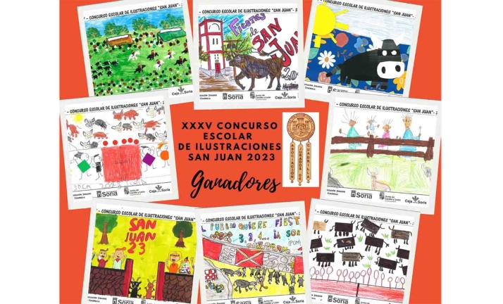 Abre la exposición de dibujos escolares sanjuaneros