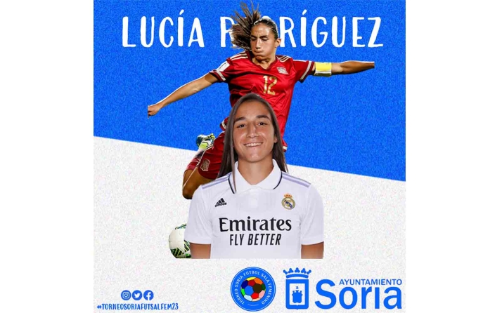 Lucía Rodríguez, jugadora soriana del Real Madrid, estará en el Soria Futsal Fem
