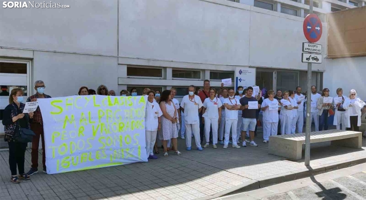 12.000 firmas exigen que la retribución por trabajar un sábado se abone a todas las categorías de Sacyl