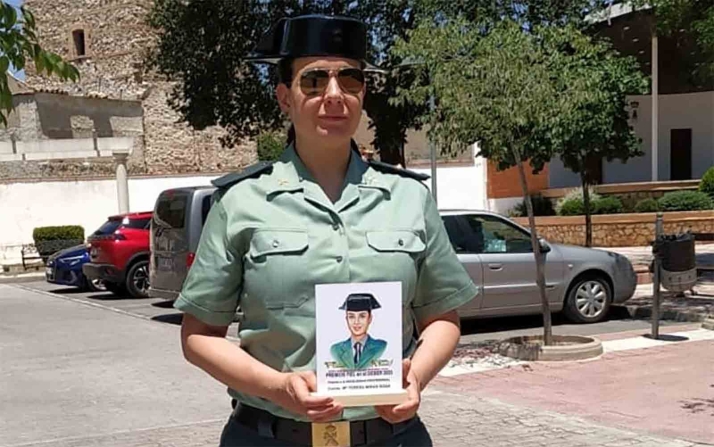 La comandante Teresa Miras, premio a la excelencia profesional