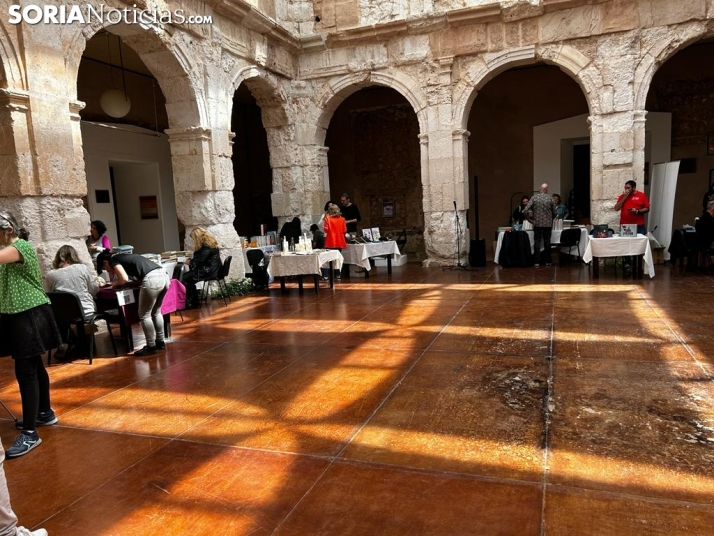Gran acogida en la I Feria del Libro de Medinaceli 