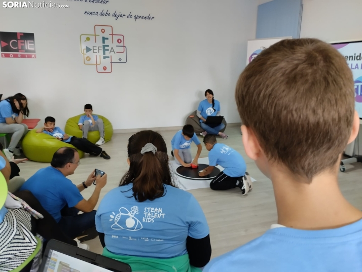 Robótica: la nueva asignatura favorita para los alumnos sorianos