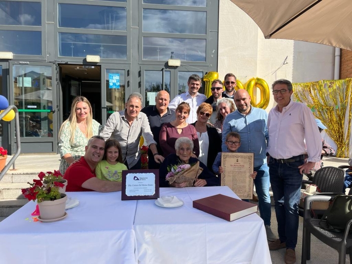 Aguilar de Montuenga celebra el centenario de Carmen del Molino