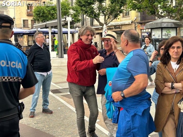 Los jurados y Mínguez parten hacia Valonsadero decididos a festejar ‘La Compra’: San Juan se celebra pase lo que pase