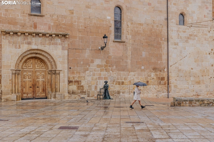 Comienza el verano con alerta naranja y amarilla por lluvias y tormentas en toda la provincia de Soria