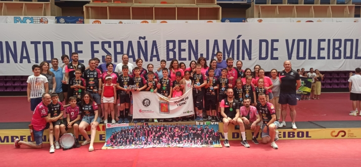 Soria vuelve a contar con un campeón de España de Voleibol en las secciones de cantera tres décadas después