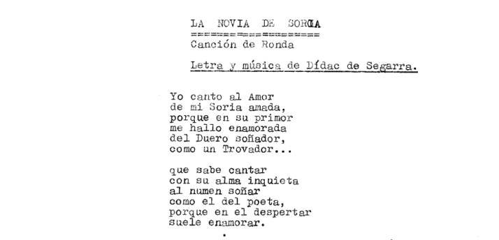 La novia de Soria, la sanjuanera de 1971 recuperada del olvido