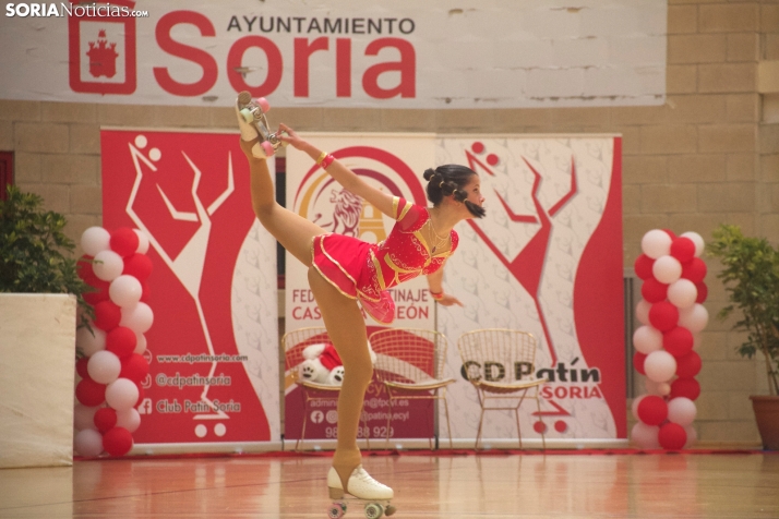 Fotos: Soria acoge el Regional de patinaje artístico para categorías inferiores