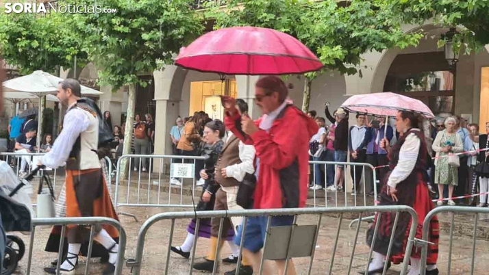 Vuelve la lluvia, otra vez, a los Sanjuanes sorianos en la mañana de su último día