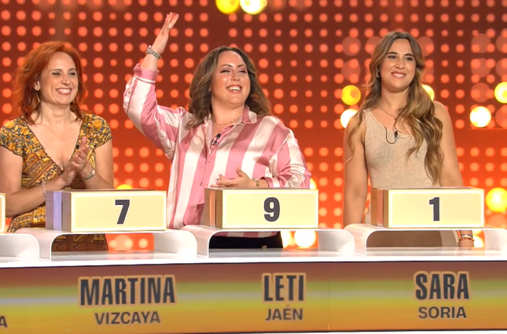 1,3 millones de españoles conocen a Sara, de Soria, en el regreso de ¡Allá tú! a Telecino