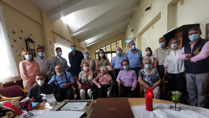 Berlanga de Duero celebra el centenario de Emilia Hidaldo natural de Valderrueda