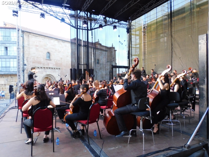 Fotos: Los mejores músicos de Castilla y León visitan Soria con la OSCyL Joven
