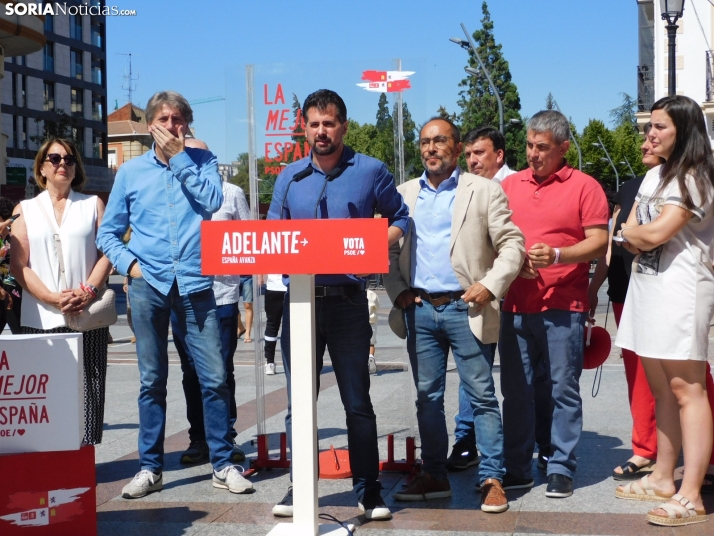 Tudanca sobre Soria ¡Ya!: Mucha gente se arrepiente de haberlos votado en las autonómicas