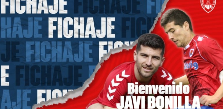 Javi Bonilla, nuevo jugador del Numancia