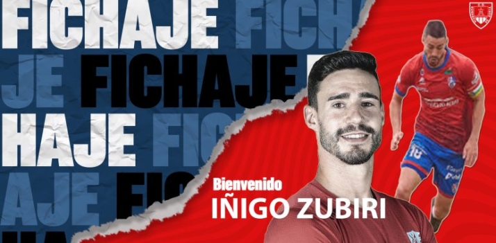 Íñigo Zubiri, experiencia para la defensa del Numancia