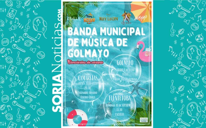La Banda de Golmayo incia este sábado su gira estival