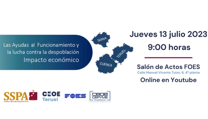 La SSPA mostrará el jueves online el informe ‘Las ayudas al funcionamiento y la lucha contra la despoblación: impacto económico’