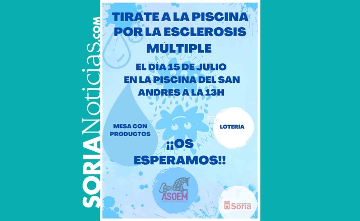 Este sábado, Mójate por la esclerosis múltiple