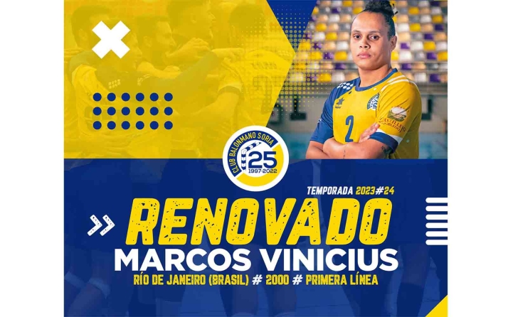 Vinicius seguirá un año más en el Sanan